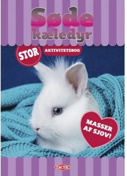 Tactic Süße Haustiere großes Aktivitätsbuch (96 S.)