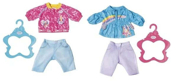 Baby Born BABY born Alltags-Hose und Jacke 43 cm - Sortiert