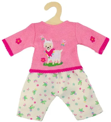 Heless Puppenpullover mit Hose Alpaka 28–35 cm